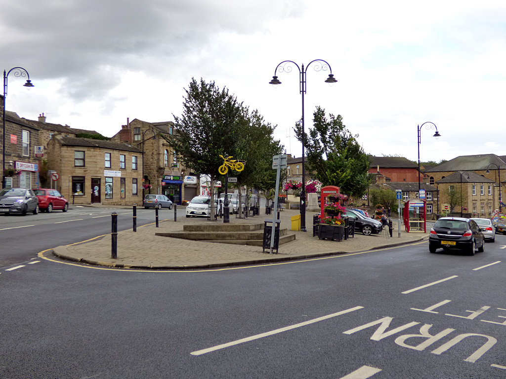 Birstall Town Centre In West Yorkshire
