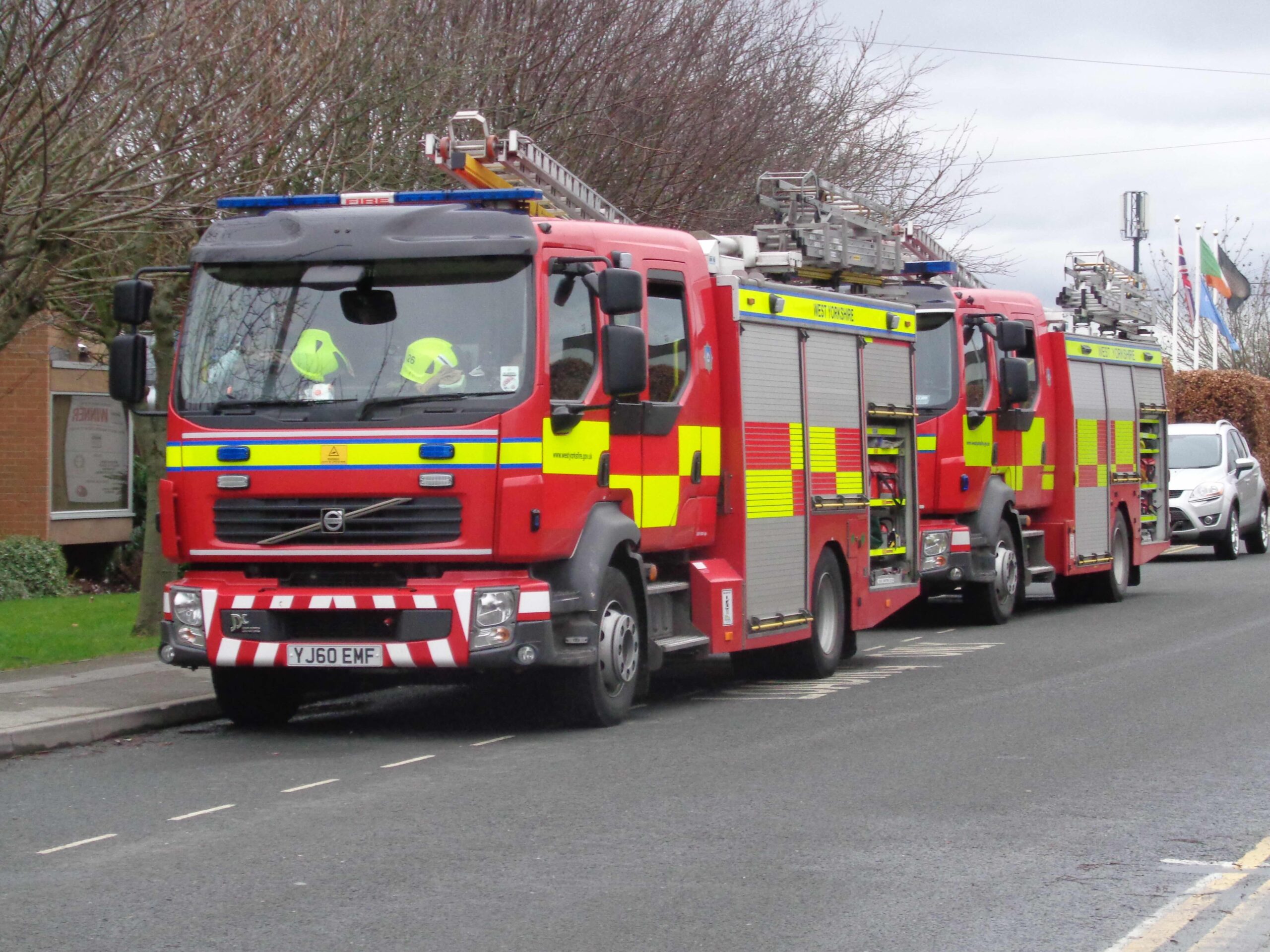 Photograph of a Fire and Rescue Service Engine.