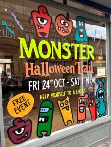 There’s a fun Halloween Trail happening in Brighouse this half term