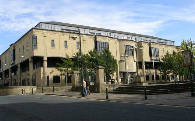 Outside of Bradford Crown Court