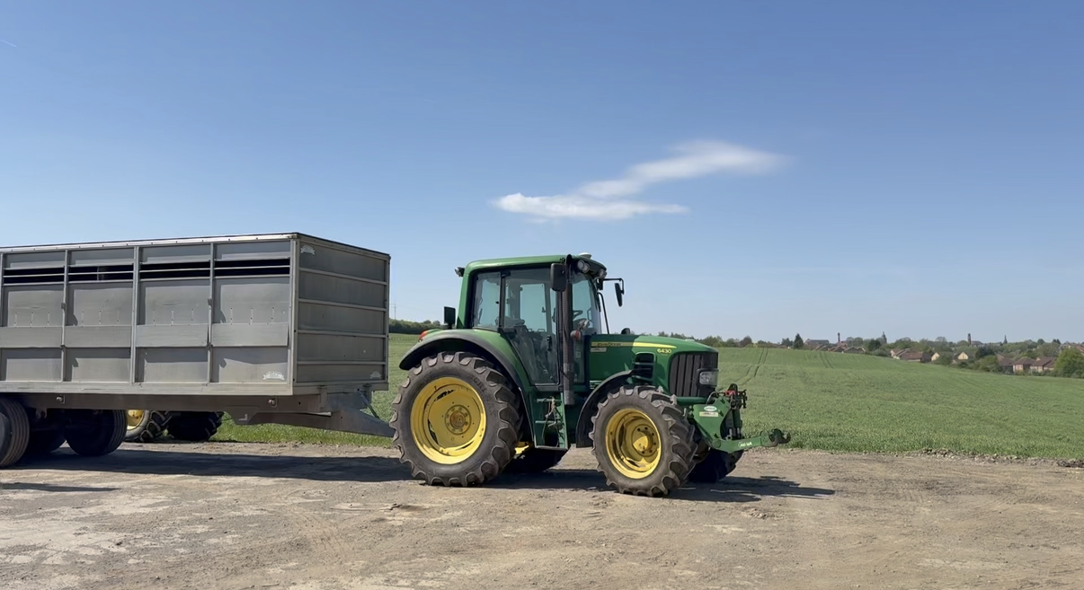 Image showing John Deere tractor